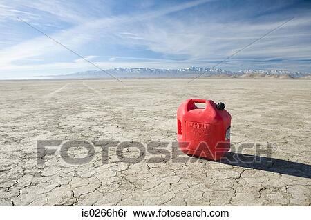 A gas can in the desert View Large Photo Image Stock Photography - A gas can in the desert. Fotosearch