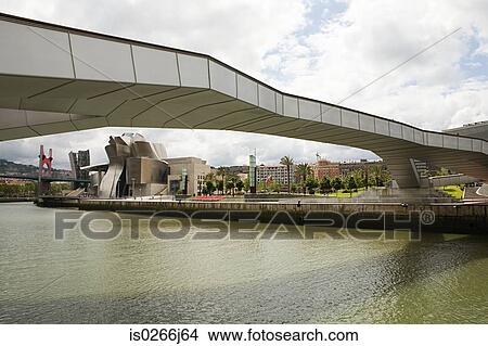 Bridge bilbao spain View Large Photo Image Picture - Bridge bilbao spain. Fotosearch