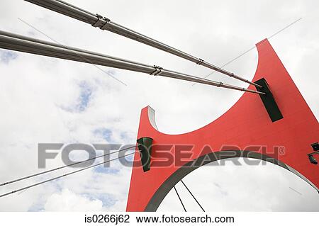 Stock Image - Bridge bilbao spain. Fotosearch