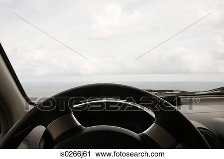 Stock Image - Car interior. Fotosearch