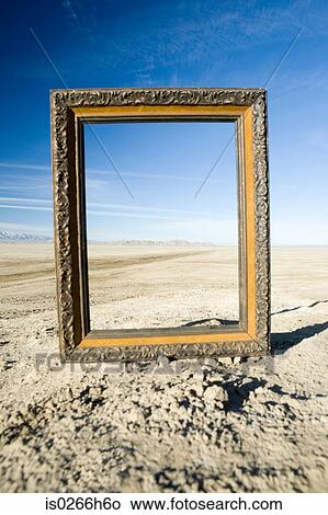 Picture frame in the desert View Large Photo Image Picture - Picture frame in the desert. Fotosearch