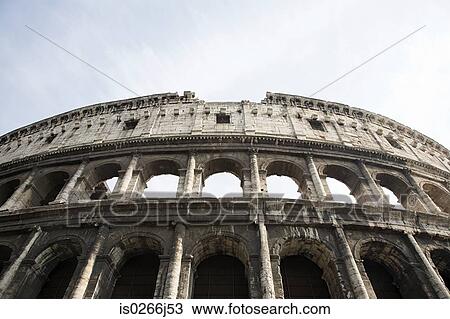 Stock Image - The colosseum in rome. Fotosearch