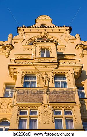 Art nouveau building prague View Large Photo Image Stock Image - Art nouveau building prague. Fotosearch