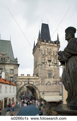 Bridge in prague View Large Photo Image Stock Photograph - Bridge in prague. Fotosearch