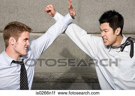 Businessmen fighting View Large Photo Image Stock Image - Businessmen fighting. Fotosearch