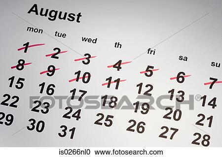 Calendar View Large Photo Image Stock Image - Calendar. Fotosearch