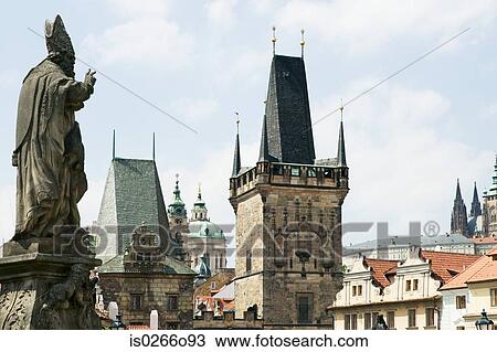 Charles bridge prague View Large Photo Image Stock Image - Charles bridge prague. Fotosearch