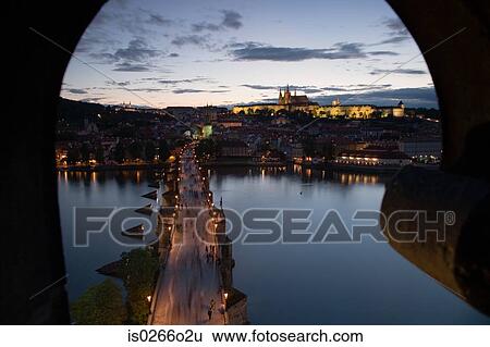Charles bridge prague View Large Photo Image Stock Photograph - Charles bridge prague. Fotosearch