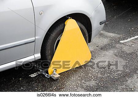 Clamped car View Large Photo Image Stock Photograph - Clamped car. Fotosearch