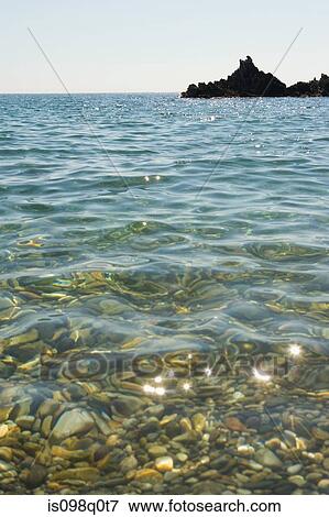 Stock Photo - Coast near collioure france. Fotosearch