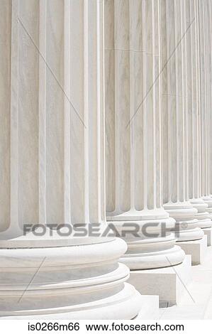 Columns of US supreme court View Large Photo Image Stock Photograph - Columns of US supreme court. Fotosearch