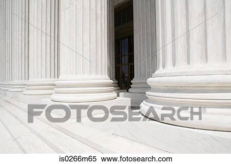 Columns of US supreme court View Large Photo Image Stock Photography - Columns of US supreme court. Fotosearch