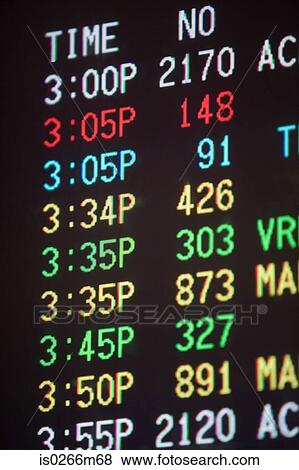 Departure board View Large Photo Image Stock Photo - Departure board. Fotosearch