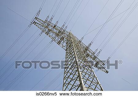 Electrical tower View Large Photo Image Stock Photography - Electrical tower. Fotosearch