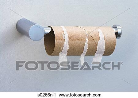 Finished toilet roll View Large Photo Image Stock Image - Finished toilet roll. Fotosearch