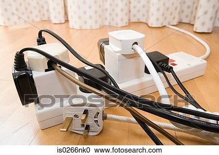 Plugs on extension cord View Large Photo Image Stock Image - Plugs on extension cord. Fotosearch