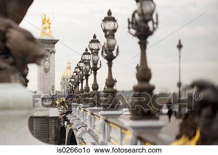 Picture - Pont alexander III paris. Fotosearch