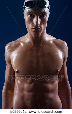 Portrait of a swimmer View Large Photo Image Stock Image - Portrait of a swimmer . Fotosearch