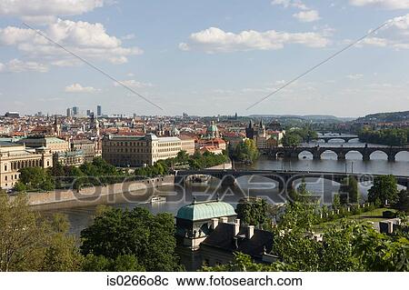 Prague View Large Photo Image Stock Image - Prague. Fotosearch