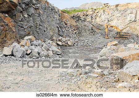 Quarry View Large Photo Image Picture - Quarry. Fotosearch