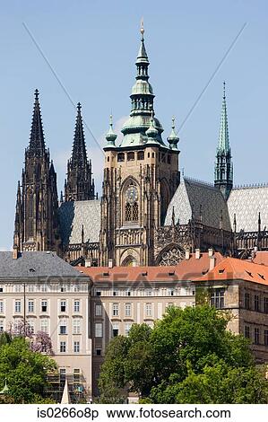 St vitus cathedral prague View Large Photo Image Stock Photography - St vitus cathedral prague. Fotosearch