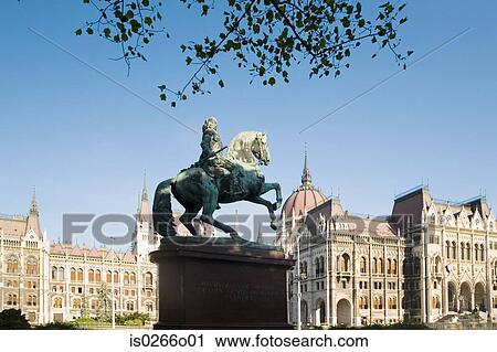 Statue in budapest View Large Photo Image Stock Image - Statue in budapest. Fotosearch