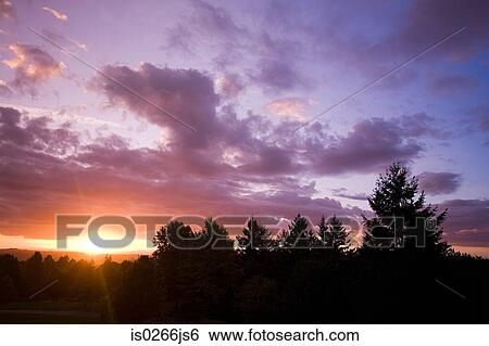 Sunset in happy valley View Large Photo Image Stock Photograph - Sunset in happy valley. Fotosearch