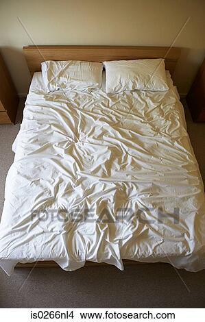 Unmade bed View Large Photo Image Picture - Unmade bed. Fotosearch