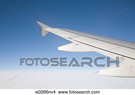 Wing of a plane View Large Photo Image Picture - Wing of a plane. Fotosearch