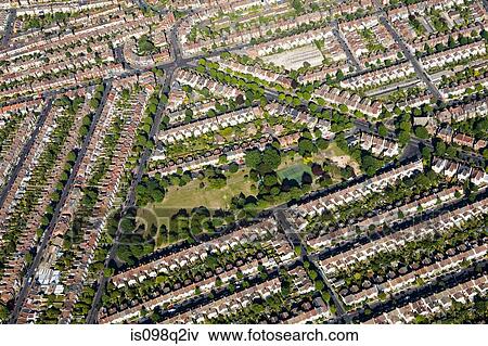Aerial view of brighton houses View Large Photo Image Stock Photo - Aerial view of brighton houses. Fotosearch