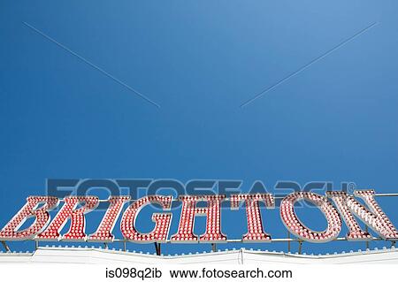 Brighton sign View Large Photo Image Stock Image - Brighton sign. Fotosearch