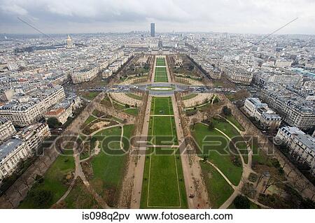 Stock Photo - Champ de mars paris. Fotosearch