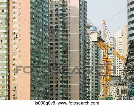 Stock Photo - Construction in shanghai. Fotosearch