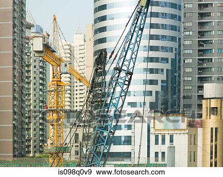 Construction in shanghai View Large Photo Image Stock Photo - Construction in shanghai. Fotosearch