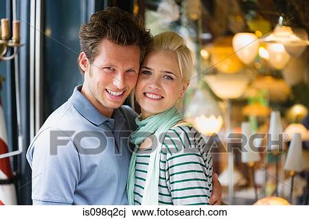 Couple in a shop View Large Photo Image Stock Image - Couple in a shop. Fotosearch