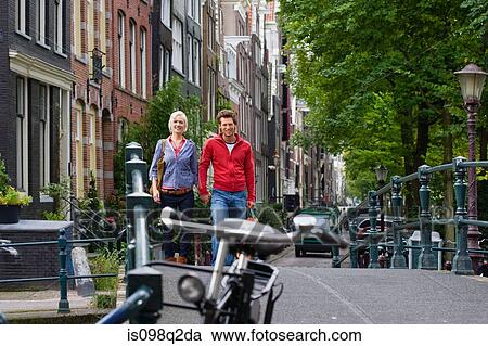 Couple in amsterdam View Large Photo Image Stock Image - Couple in amsterdam. Fotosearch