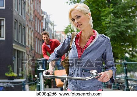 Couple in amsterdam View Large Photo Image Stock Photograph - Couple in amsterdam. Fotosearch