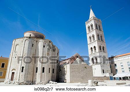 Stock Photo - Donatus church zadar. Fotosearch