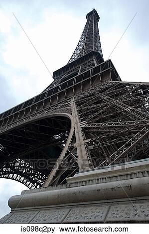 Eiffel tower View Large Photo Image Stock Photo - Eiffel tower. Fotosearch