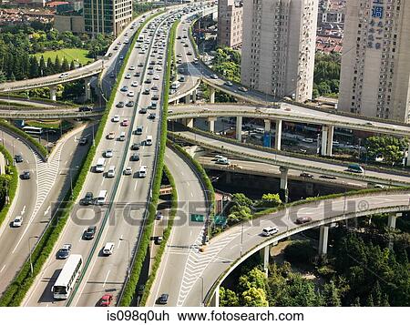 Elevated highway in shanghai View Large Photo Image Stock Image - Elevated highway in shanghai. Fotosearch