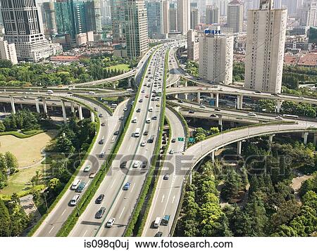 Elevated highway in shanghai View Large Photo Image Stock Image - Elevated highway in shanghai. Fotosearch