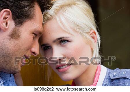 Faces of a couple View Large Photo Image Stock Image - Faces of a couple. Fotosearch