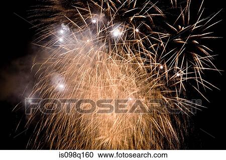 Firework display View Large Photo Image Stock Image - Firework display. Fotosearch