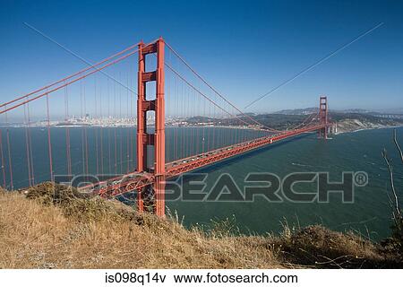 Stock Photo - Golden gate bridge. Fotosearch