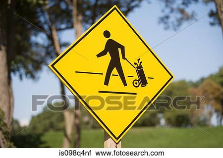 Golf sign View Large Photo Image Stock Image - Golf sign. Fotosearch