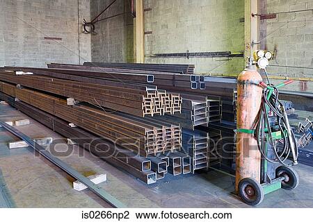 Metal girders in a warehouse View Large Photo Image Stock Image - Metal girders in a warehouse. Fotosearch