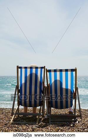 People in deckchairs View Large Photo Image Stock Image - People in deckchairs. Fotosearch