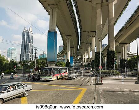 Road in shanghai View Large Photo Image Picture - Road in shanghai. Fotosearch