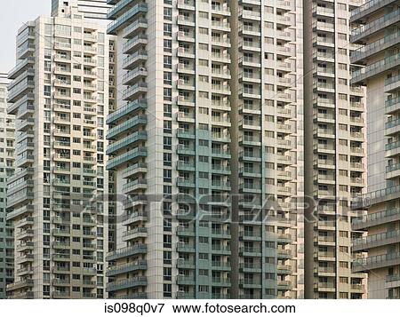 Shanghai apartment buildings View Large Photo Image Stock Photo - Shanghai apartment buildings. Fotosearch