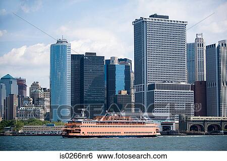 Stock Photograph - Staten island ferry. Fotosearch